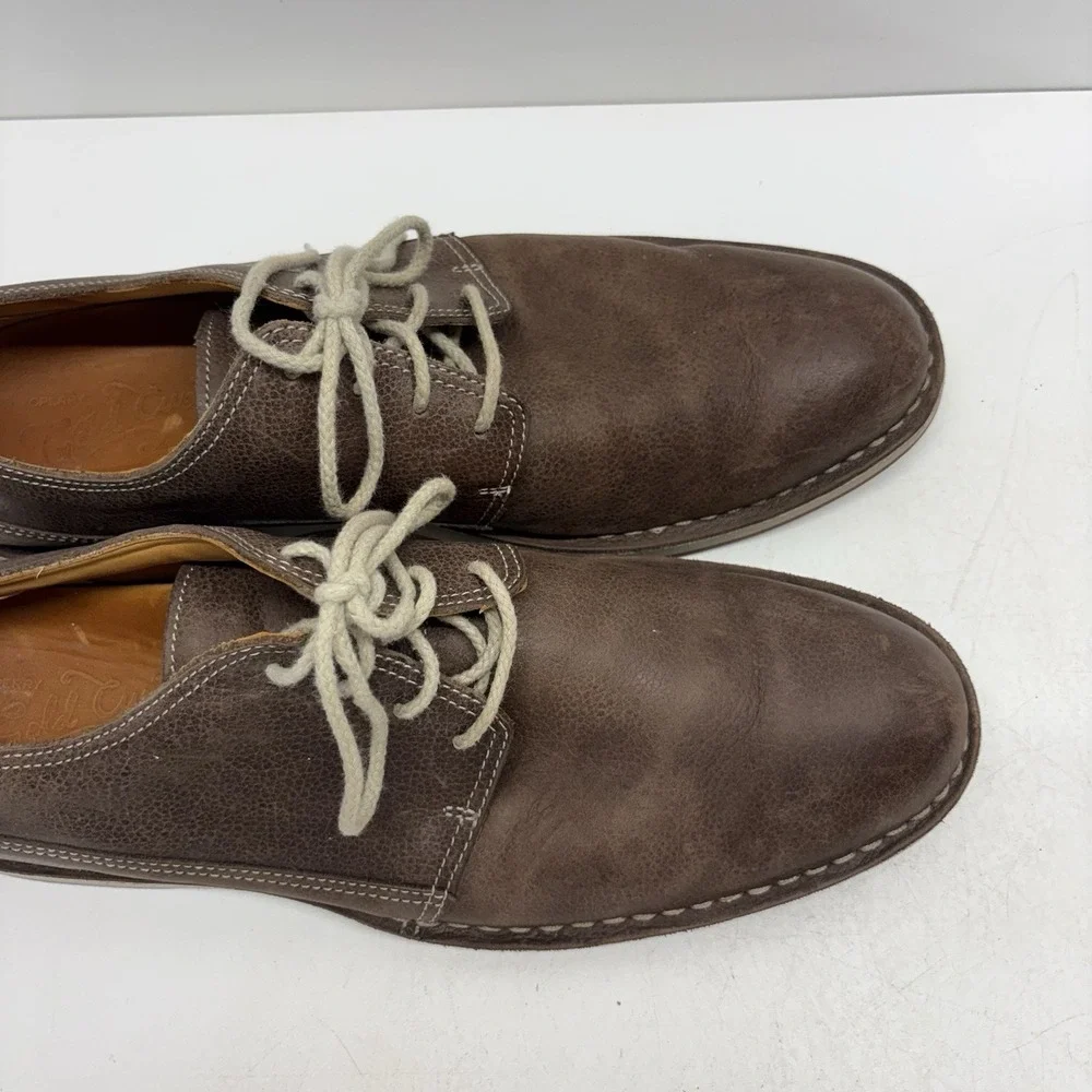 Sperry Gold Cup Men's 12M Brown Leather Plain Toe Oxford Dress Casual Shoes